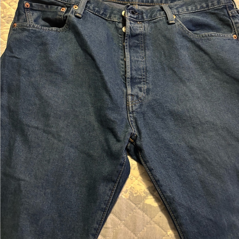 Levi's Blue Relaxed Jeans Classic Denim
